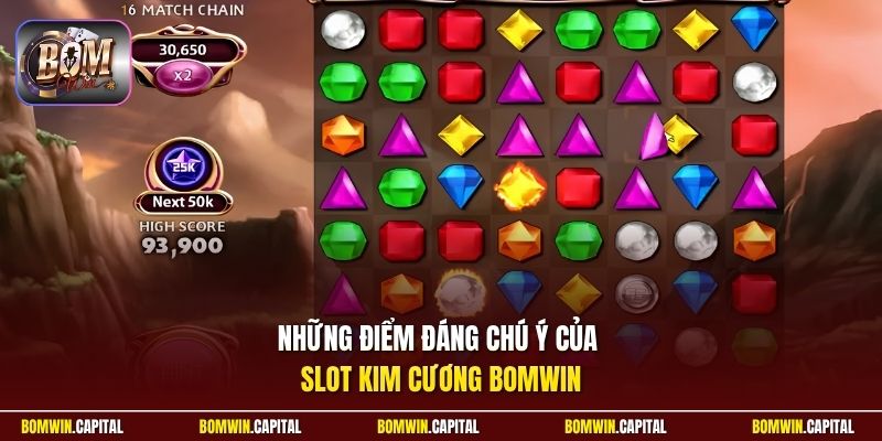 Những điểm đáng chú ý của Slot Kim Cương Bomwin 
